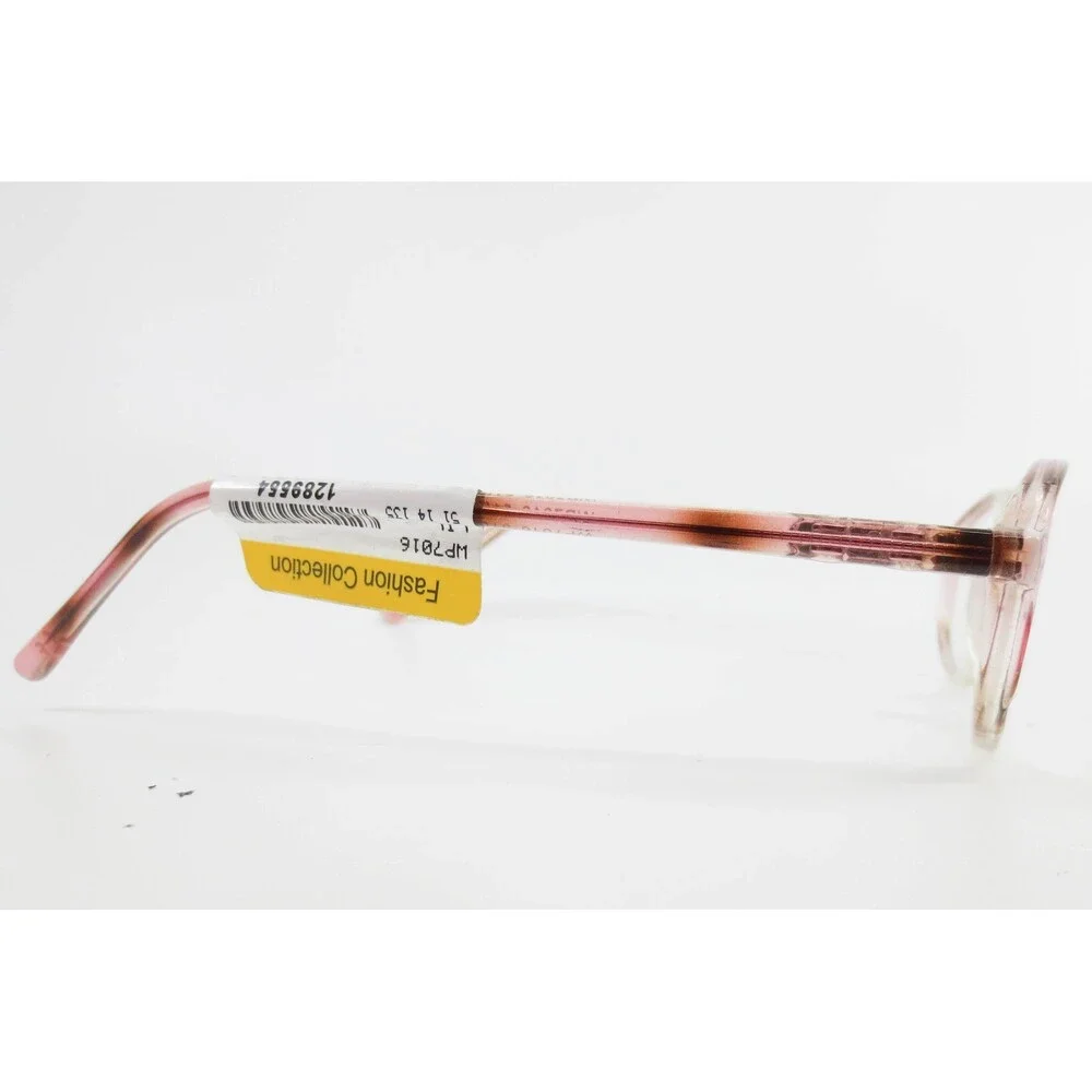 Fashion Collection WP7016 Oval Eyeglass Frames Pink Clear Tortoise 51-19-135 NEW